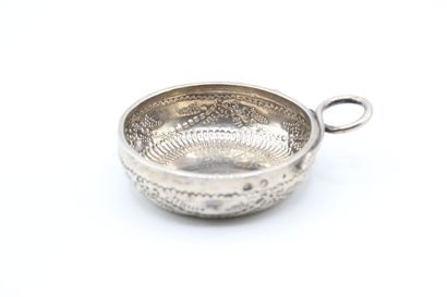Important silver wine taster decorated with...