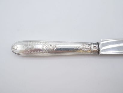OLIER & CARON 

Set of 6 Empire style cheese...