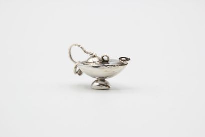 Silver charm representing an 