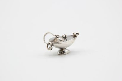 Silver charm representing an 