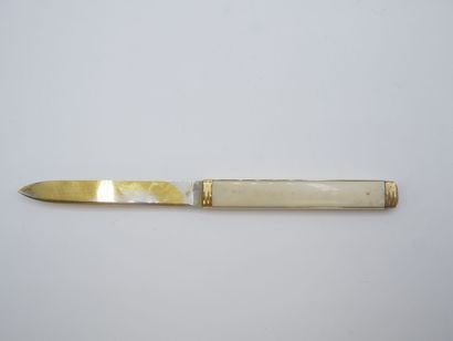 Gustave KELLER.

Travelling cutlery in vermeil...