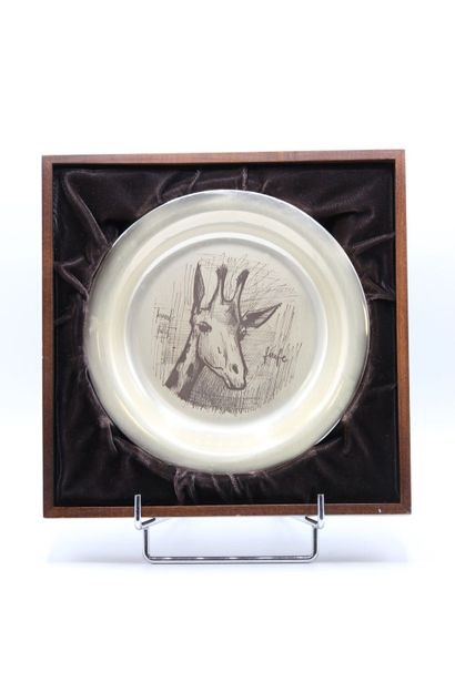 Bernard BUFFET (1928-1999)

Silver plate...