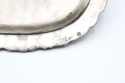 Saucière en argent premier titre et son dormant....
