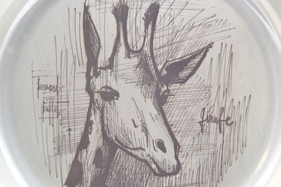 Bernard BUFFET (1928-1999)

Silver plate...