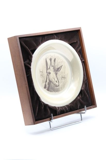 Bernard BUFFET (1928-1999)

Silver plate...