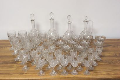 BACCARAT

Partie de service à boisson en...