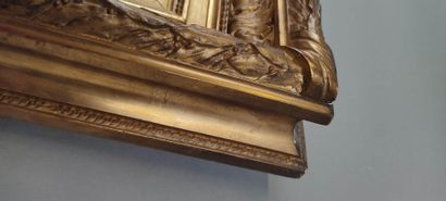 École du XIXè siècle, monogrammée 