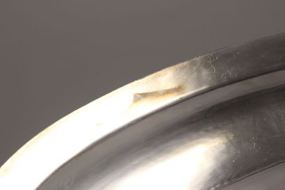 Important silver serving dish 1st title of...