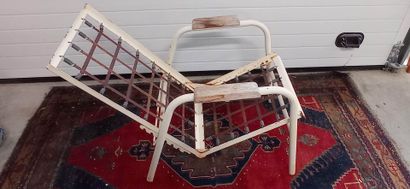 Jean PROUVE (1901-1984).

Fauteuil de repos...