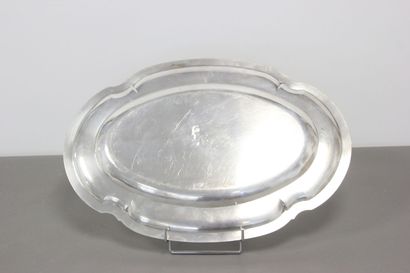 Important silver serving dish 1st title of...