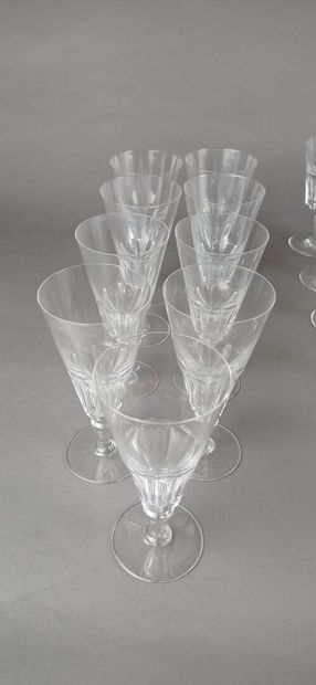 BACCARAT.

Partie de service à boisson en...