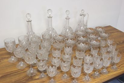 BACCARAT

Partie de service à boisson en...