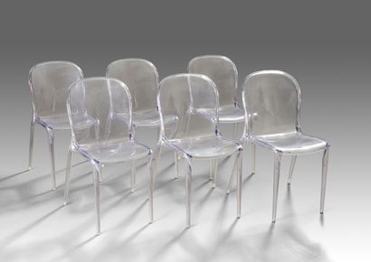 Patrick JOUIN, pour KARTELL

Suite de 6 chaises...