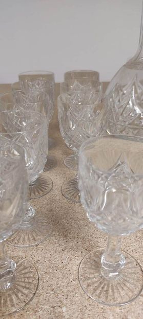BACCARAT

Partie de service à boisson en...