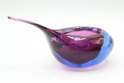 MURANO,

Deux vide-poches en verre. 

L'un...