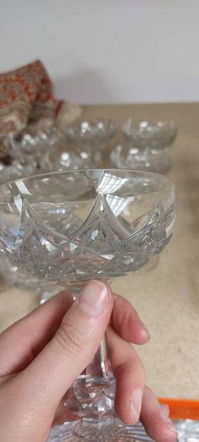 BACCARAT

Partie de service à boisson en...