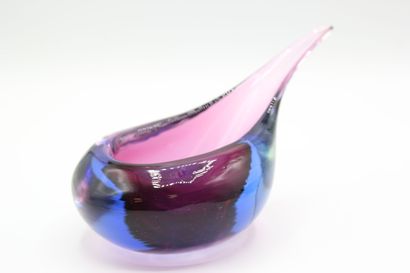 MURANO,

Deux vide-poches en verre. 

L'un...