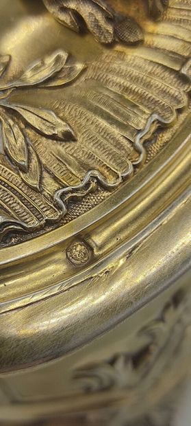 DAUM.

Decanter / ewer ART NOUVEAU in crystal...