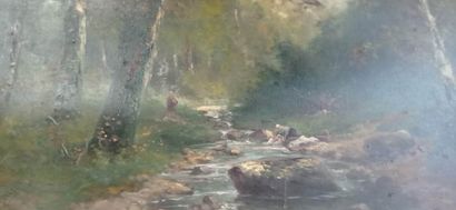 L. LEBRUN (XIXème siècle) probablement pour...