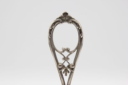 
Salière double en argent style Louis XVI.




Décor...