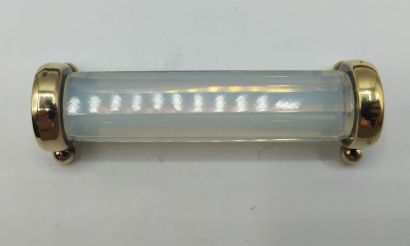Service de porte-couteaux (12) en verre opalescent...