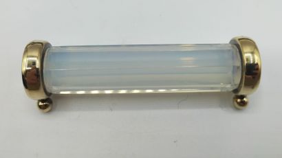 Service de porte-couteaux (12) en verre opalescent...