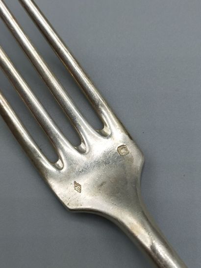 Baguette pattern silver household, the birth...