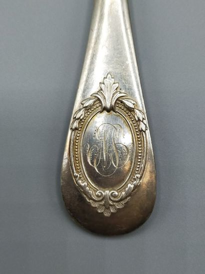 Baguette pattern silver household, the birth...