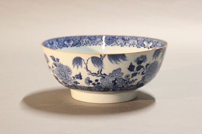 CHINA.

Blue and white porcelain bowl.

Decorated...
