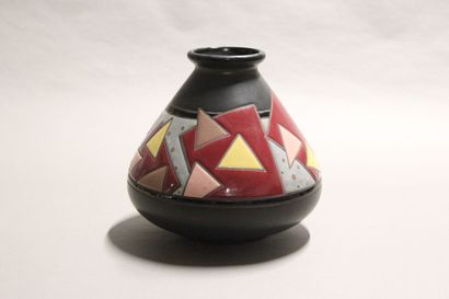 MONTIERES,Amiens

Vase of piriform form out...