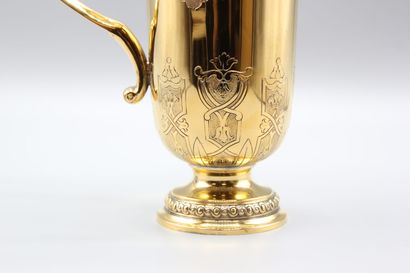 Regency style ewer or hanap made entirely...