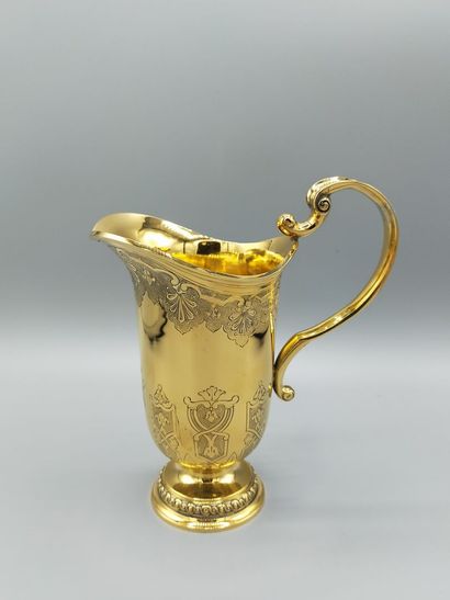 Regency style ewer or hanap made entirely...