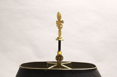 Pretty lamp bouillotte out of gilded and...