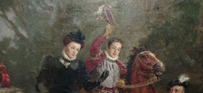 French school of the end of the XIXth century

