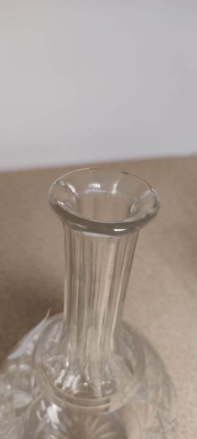 BACCARAT

Part of drink service in cut crystal...
