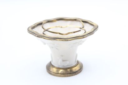 CHINA and Gustave KELLER.

Cup mounted in...