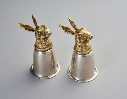 GUCCI.

Pair of timpani called 