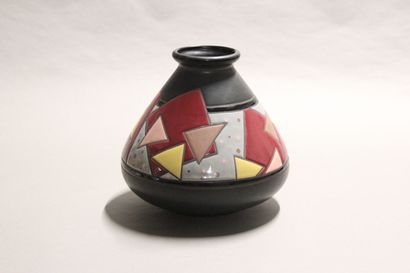 MONTIERES,Amiens

Vase of piriform form out...