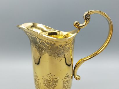 Regency style ewer or hanap made entirely...