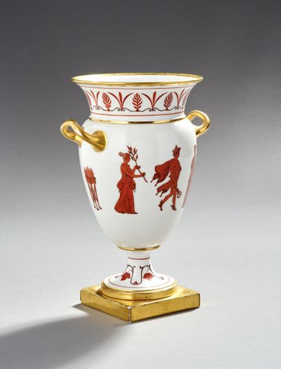 Manufacture SAINT HONORE in Paris.

Vase...