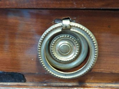 Mahogany and mahogany veneer tric-trac table.

Opens...