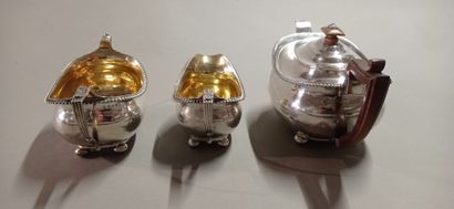 ENGLAND.

Silver tea/coffee set including...