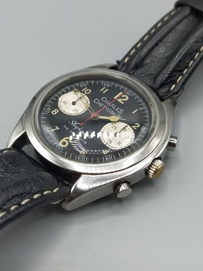 Charles CHEVIGNON.

Chronograph bracelet...