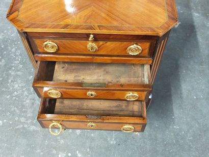 Living room table, all faces in rosewood...