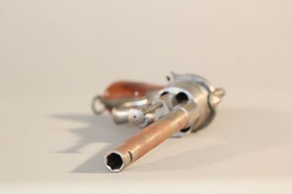 Pinfire revolver, double action, six shots....