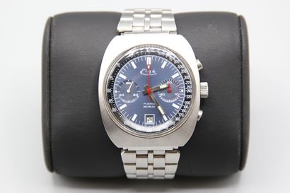ELGE, 17 jewels incabloc.

Antimagnetic chronograph...