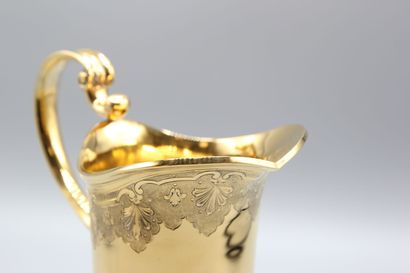 Regency style ewer or hanap made entirely...