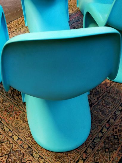 Verner PANTON (1926-1998)

Suite of six chairs...