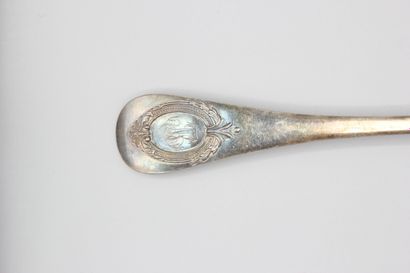 Baguette pattern silver household, the birth...