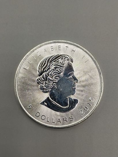 Lot of 25 Maple Leaf (Canada).

Each coin...